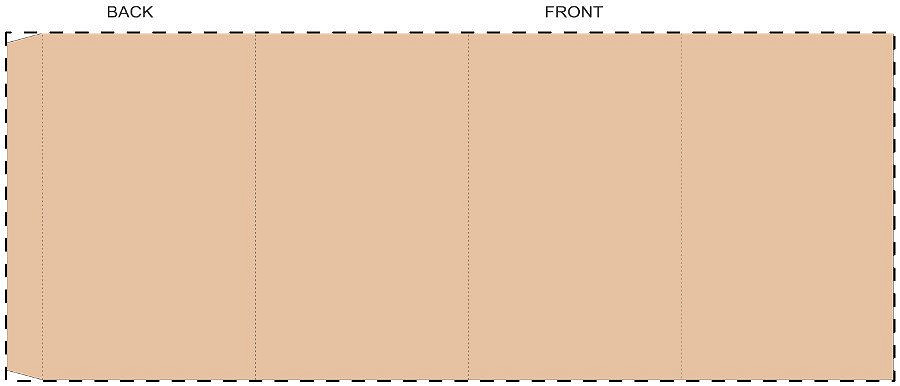 Custom kraft paper sleeve