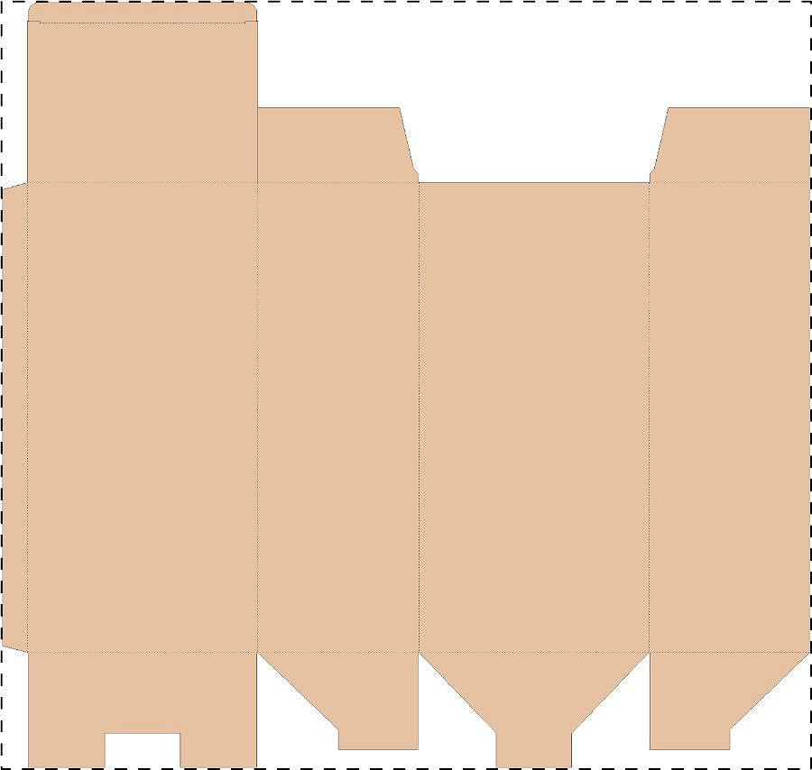 Custom kraft corrugated box