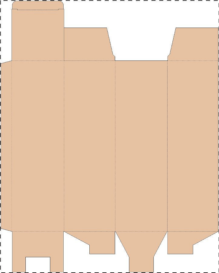 Custom kraft corrugated box