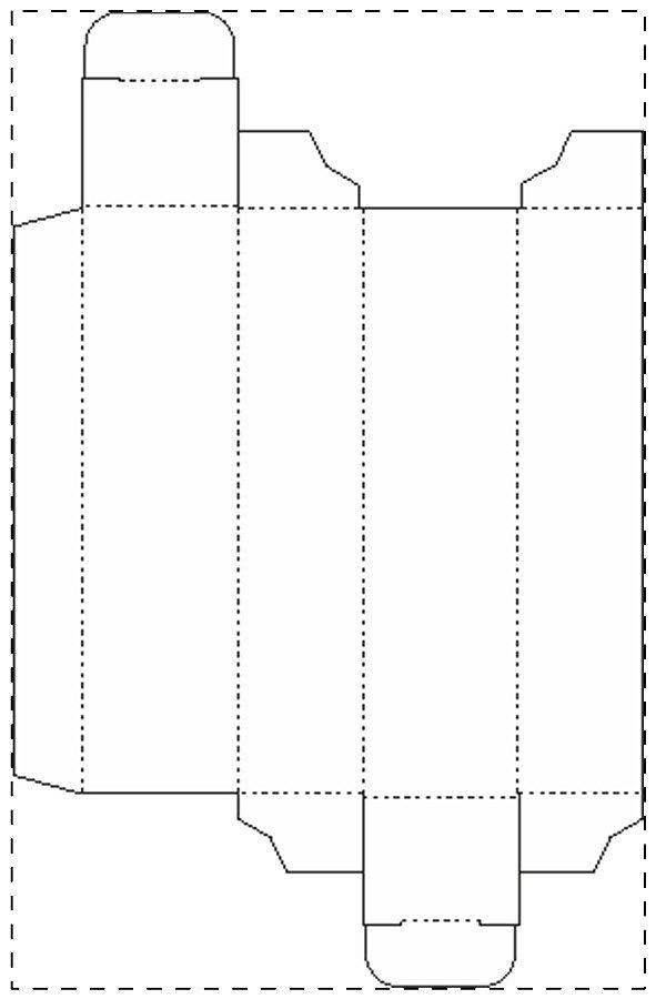 Custom paperboard box