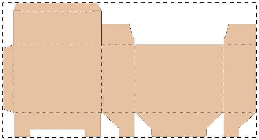 Custom kraft corrugated box