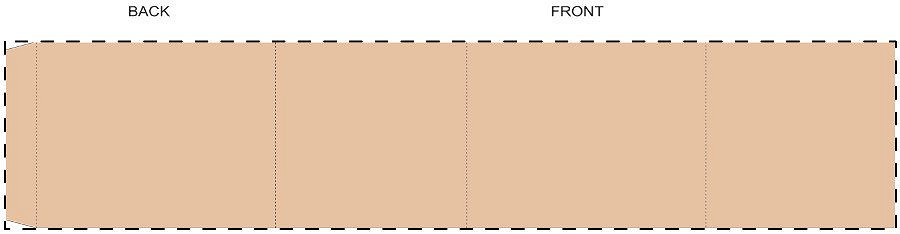 Custom kraft paper sleeve