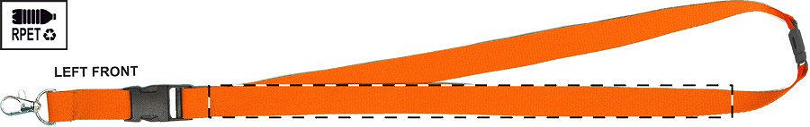 Left ribbon - front side