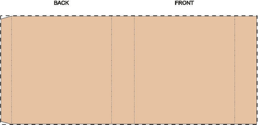 Custom kraft paper sleeve