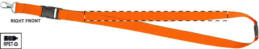 Right ribbon - front side