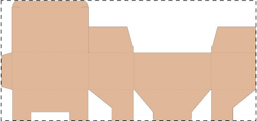 Custom kraft corrugated box