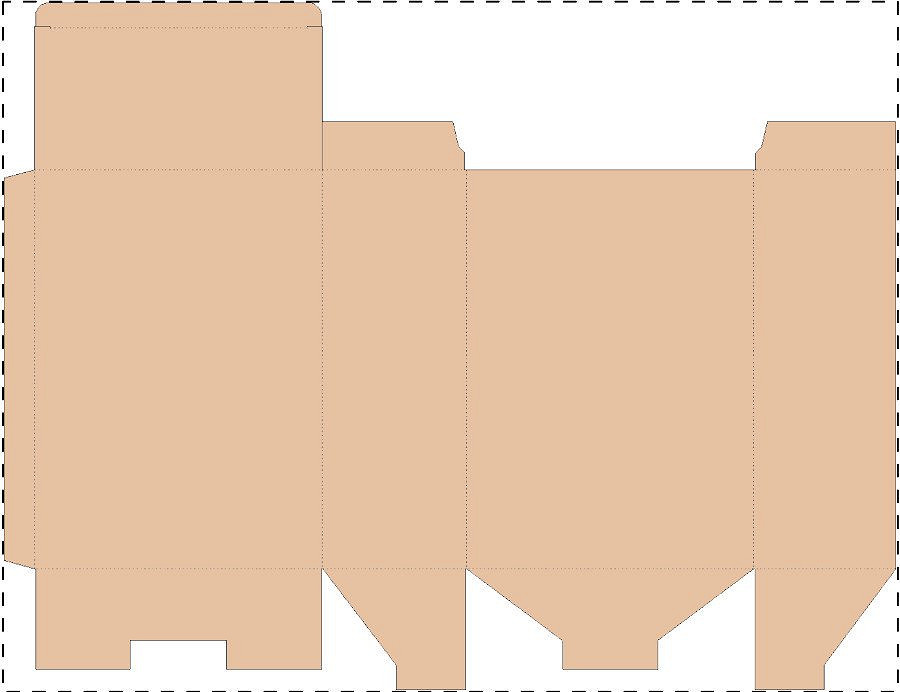 Custom kraft corrugated box