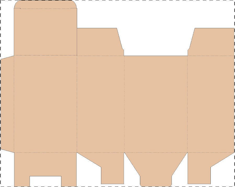 Custom kraft corrugated box