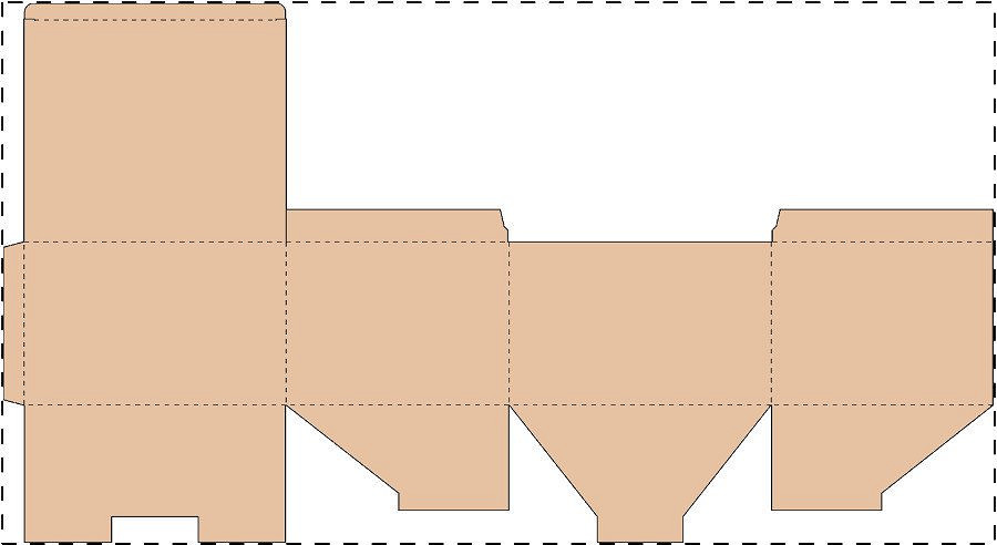 Custom kraft corrugated box