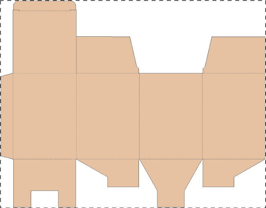 Custom kraft corrugated box