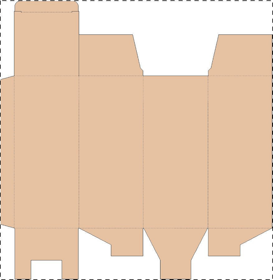 Custom kraft corrugated box