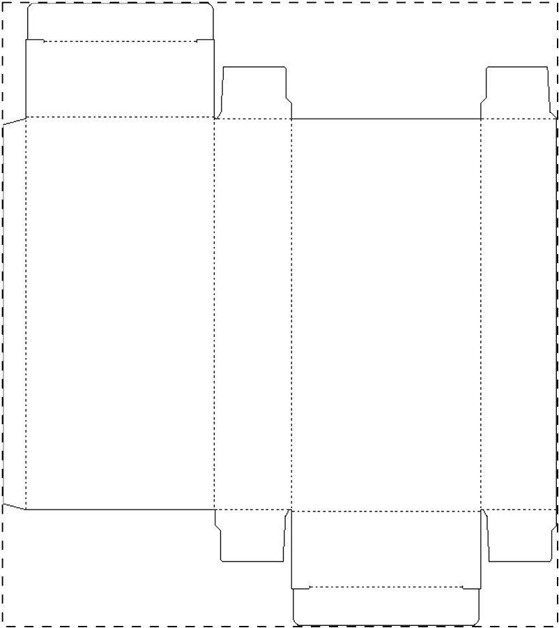 Custom paperboard box