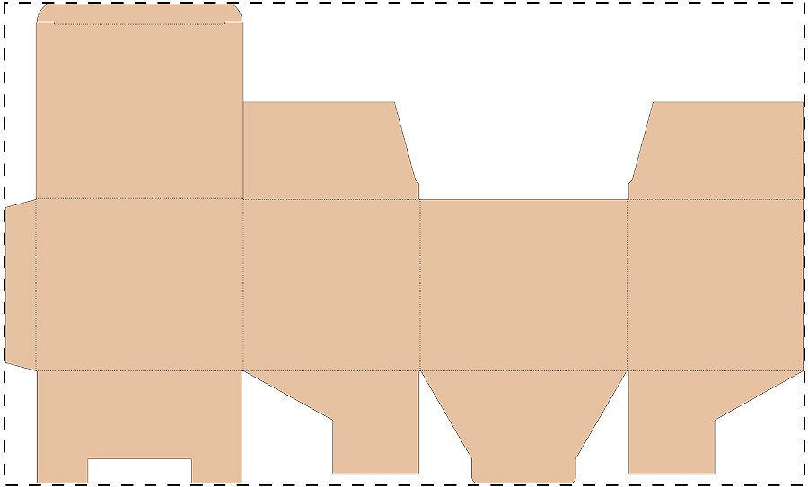 Custom kraft corrugated box