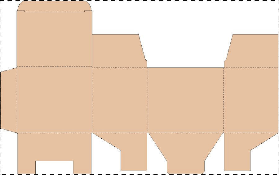 Custom kraft corrugated box