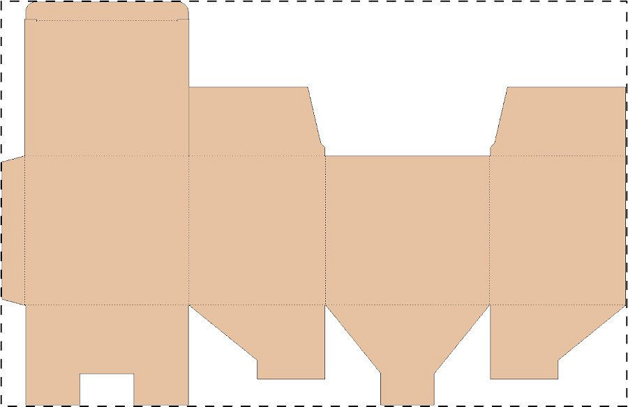 Custom kraft corrugated box