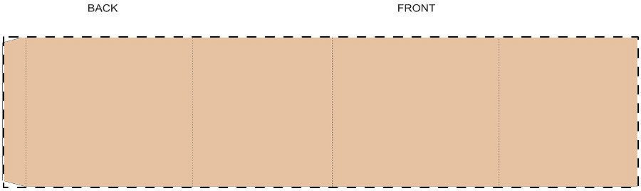 Custom kraft paper sleeve