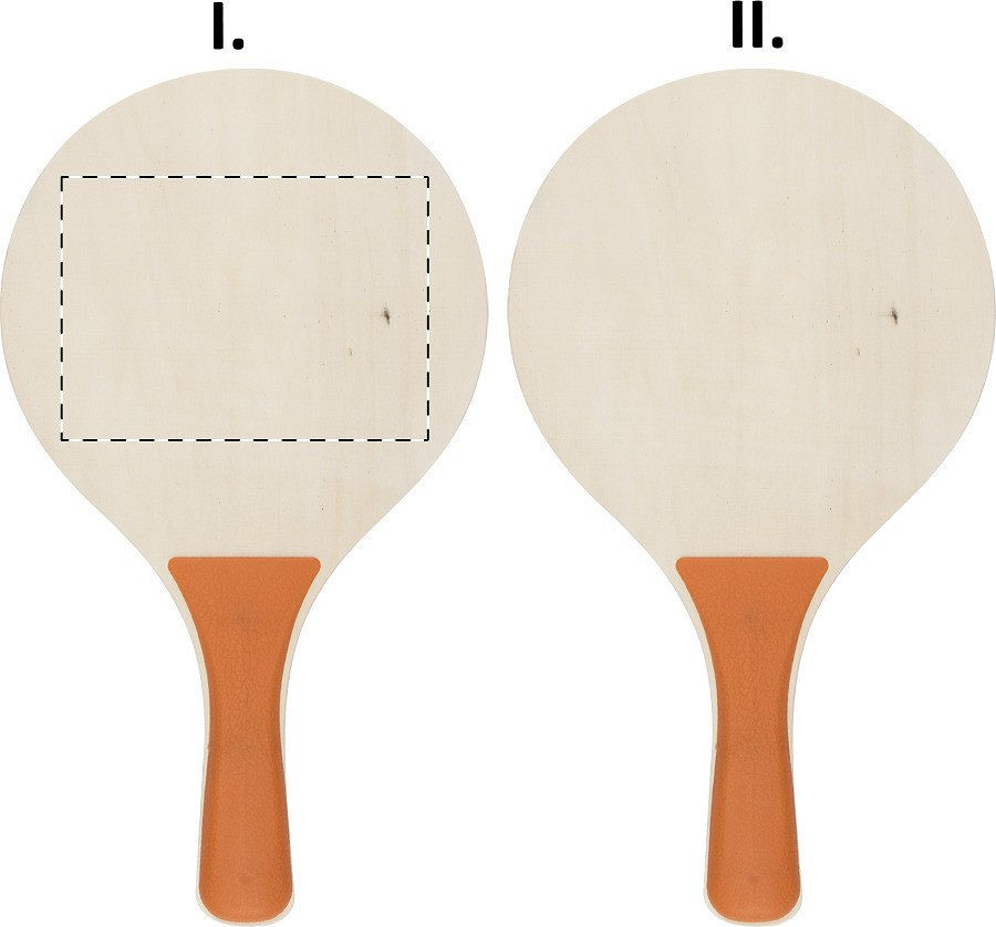 Racket 1 - back side