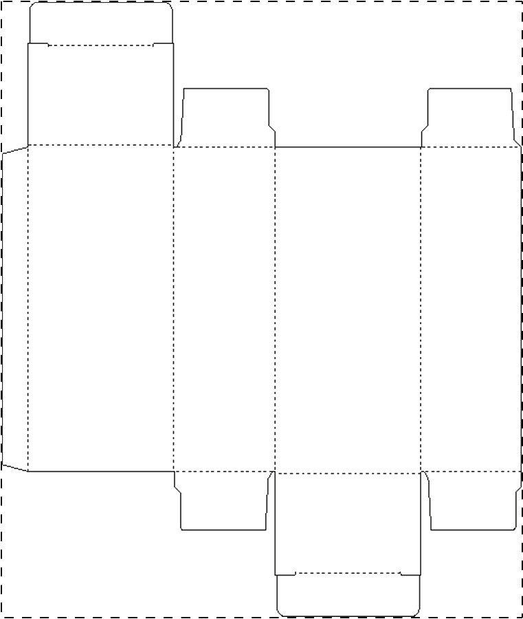 Custom paperboard box