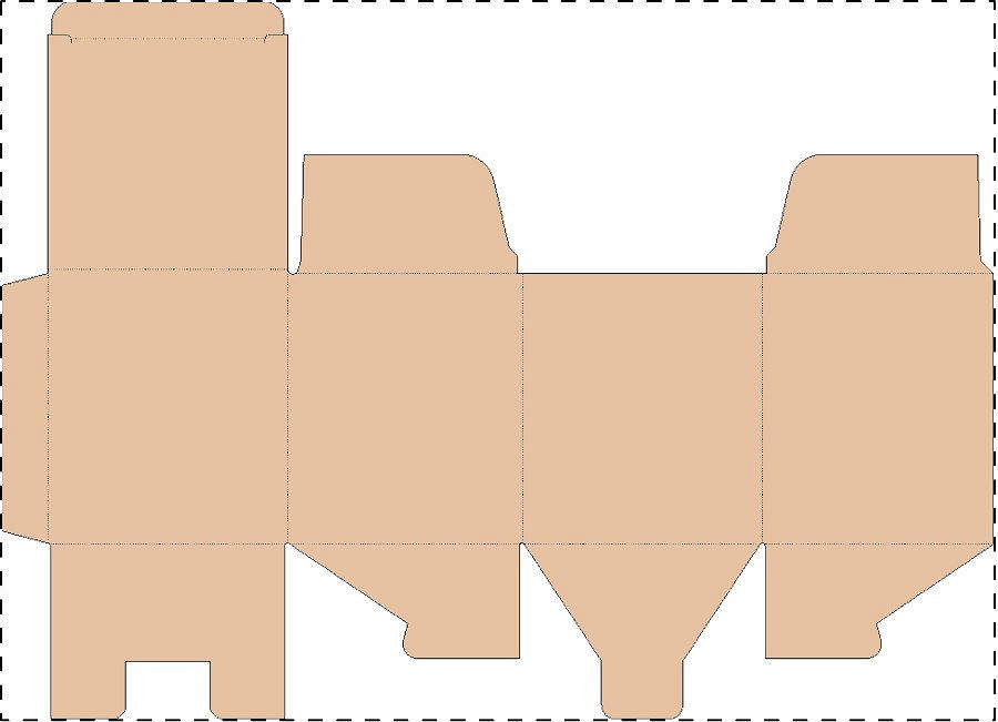 Custom kraft corrugated box