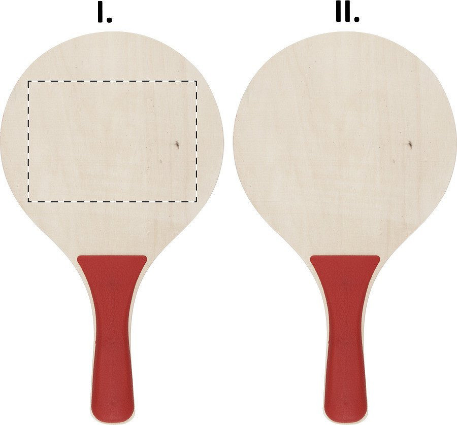 Racket 1 - back side