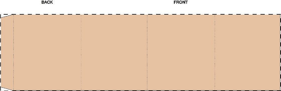 Custom kraft paper sleeve