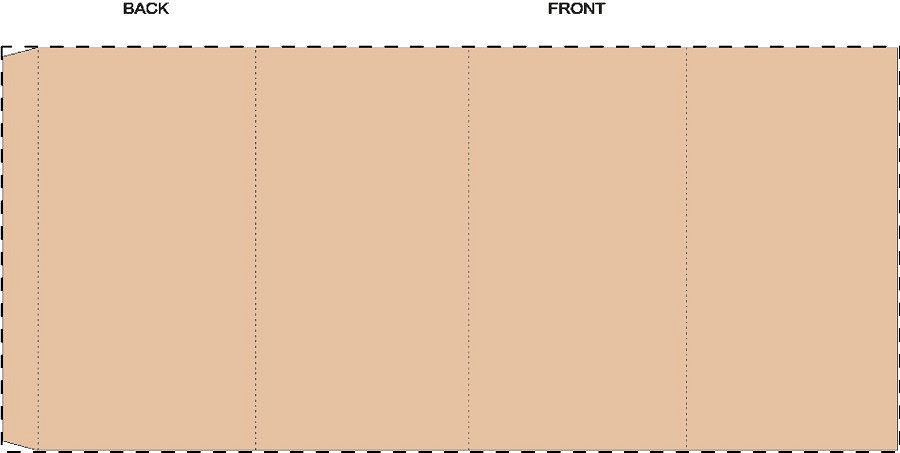 Custom kraft paper sleeve