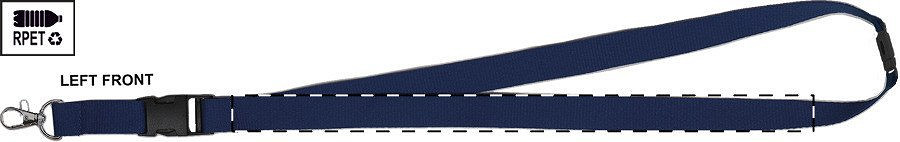 Left ribbon - front side