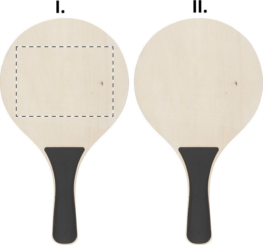 Racket 1 - back side