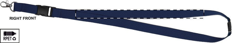 Right ribbon - front side