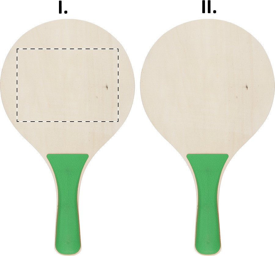 Racket 1 - back side