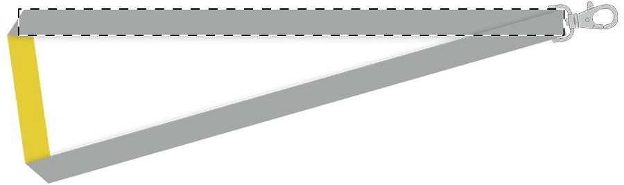Right ribbon - back side