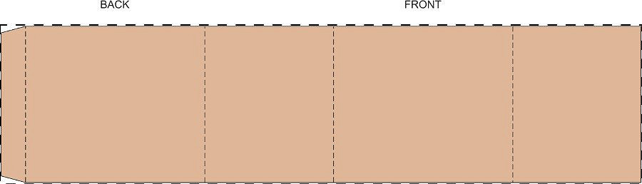 Custom kraft paper sleeve