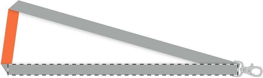 Left ribbon - back side