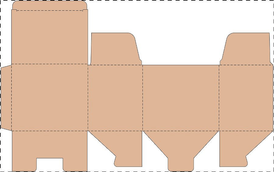 Custom kraft corrugated box