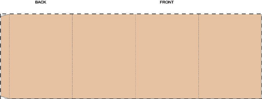 Custom kraft paper sleeve