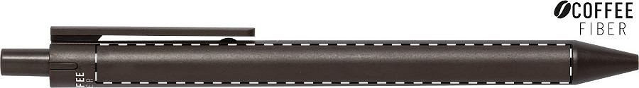 Ballpoint pen barrel - left handed