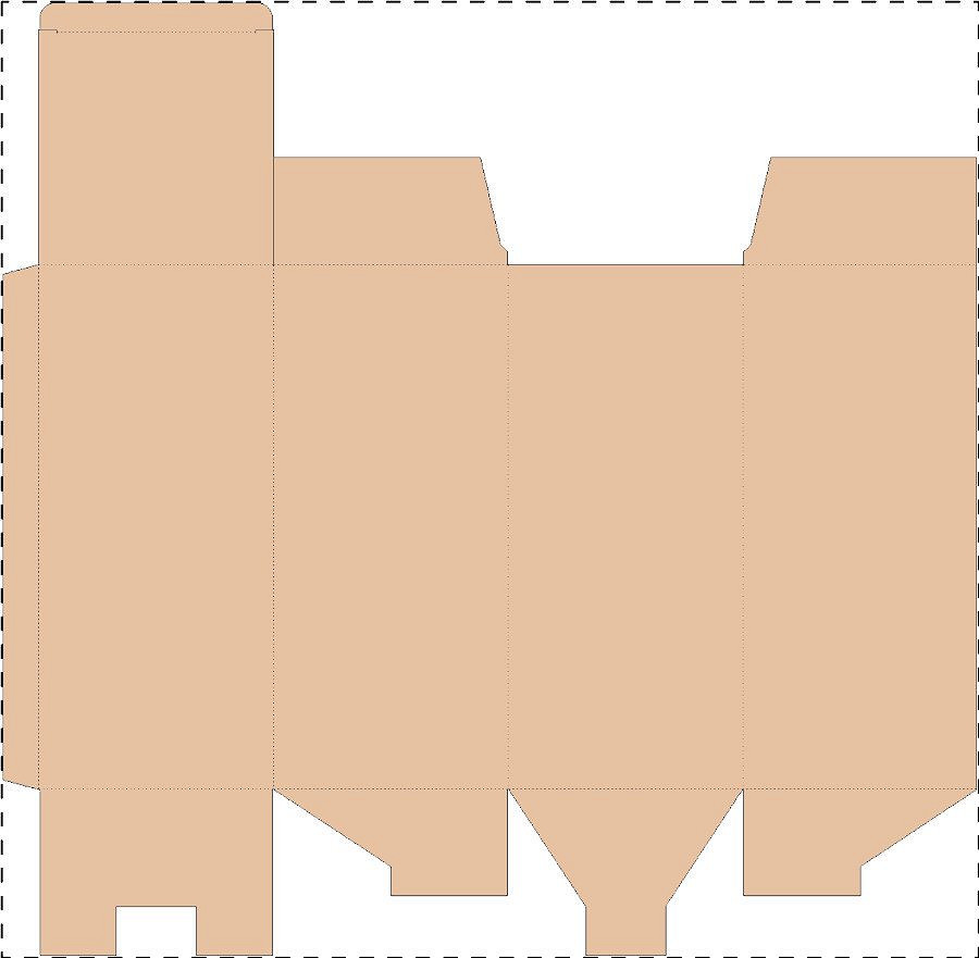 Custom kraft corrugated box