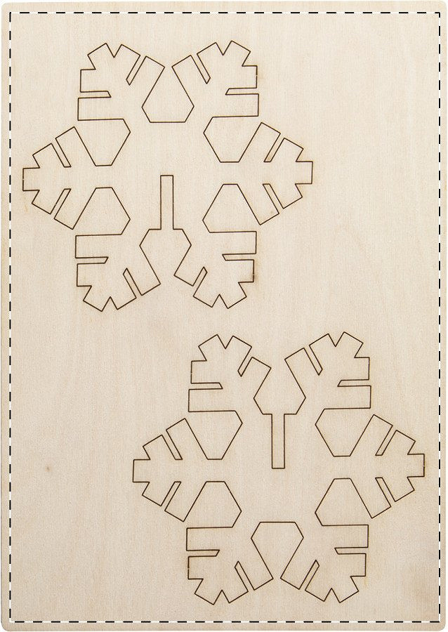 Wooden part - front