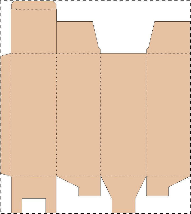 Custom kraft corrugated box