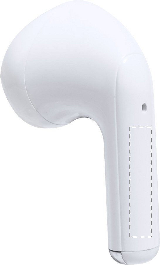 Left earphone