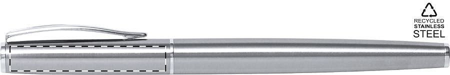 Roller pen below clip - right handed