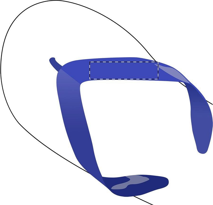 Left slipper - right strap