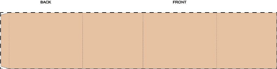 Custom kraft paper sleeve