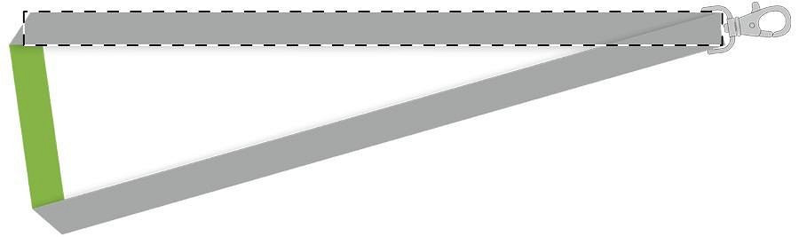 Right ribbon - back side