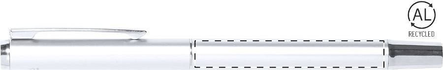 Roller pen barrel - right handed