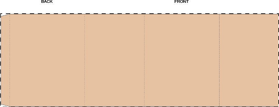 Custom kraft paper sleeve