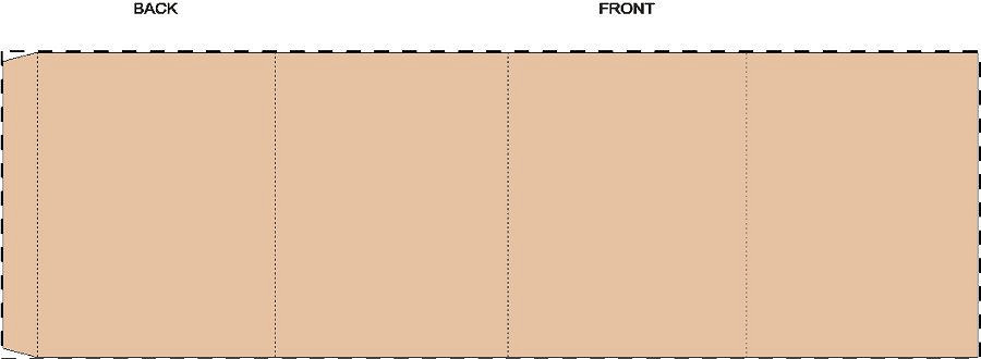 Custom kraft paper sleeve