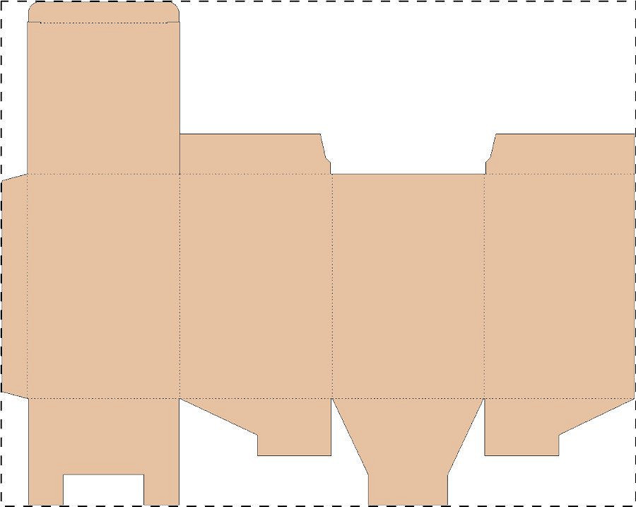 Custom kraft corrugated box