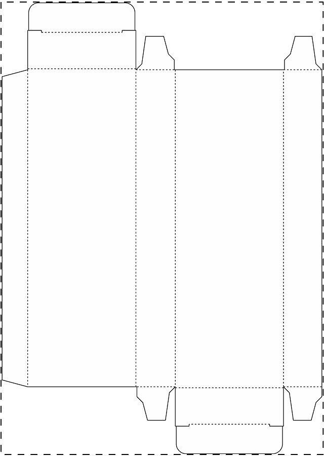 Custom paperboard box