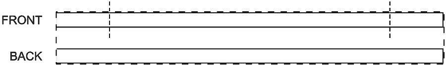 Front side - Back side